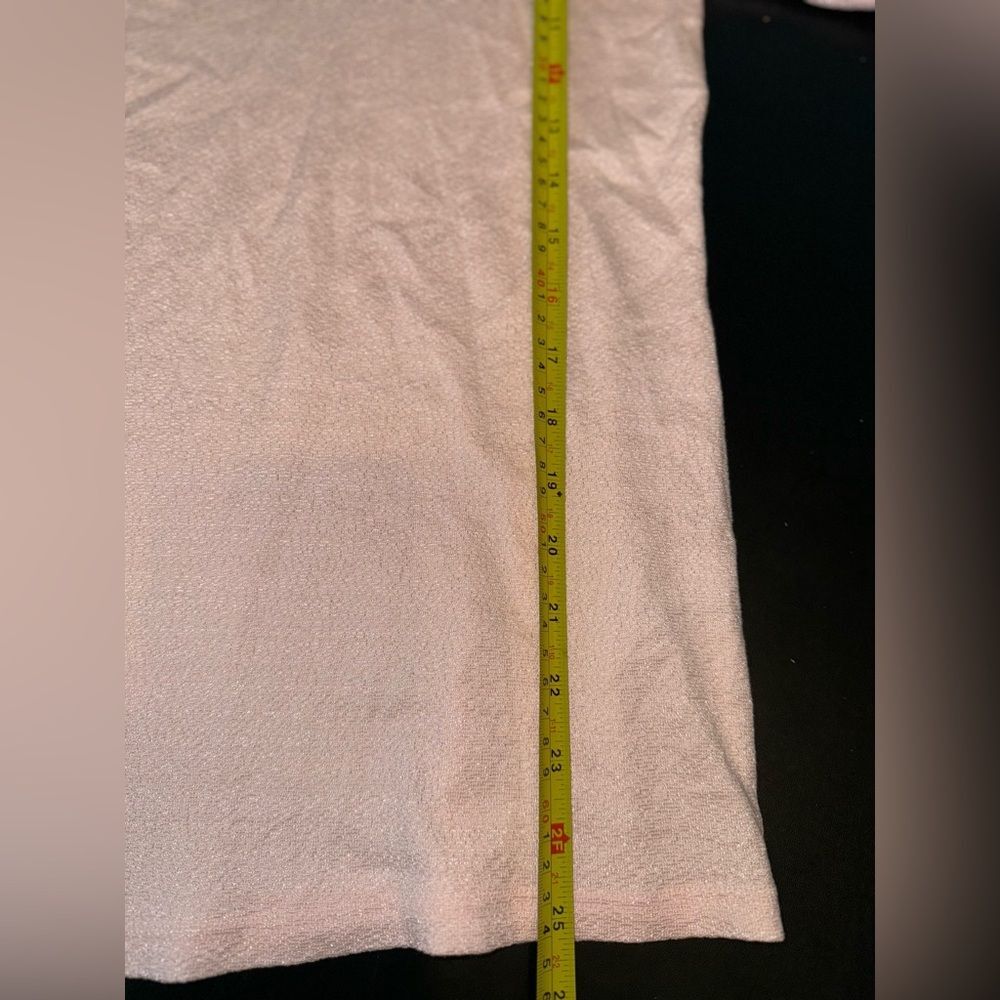 MICHAEL STARS for Anthropologie Tickle Pink Shine VNeck Long Sleeve Tee M/L NWOT - Picture 6 of 6
